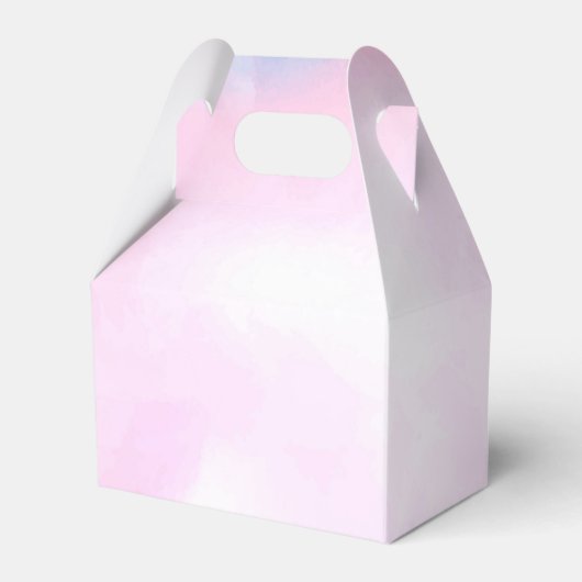 Drocatcher roze paarse blauwgroen kinderfeestje bedankdoosjes (Achterkant)