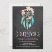 Drocatcher Slapepover Elke Age Birthday Party Kaart (Voorkant)