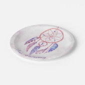 Drocatcher Sleepover Birthday Party Papieren Bordje (Gekanteld)