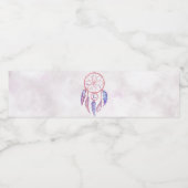 Drocatcher Sleepover Birthday Party Waterfles Etiket (Enkel label)