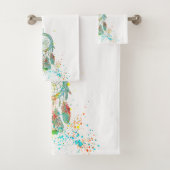 Drocatcher splatter bad handdoek (Insitu)