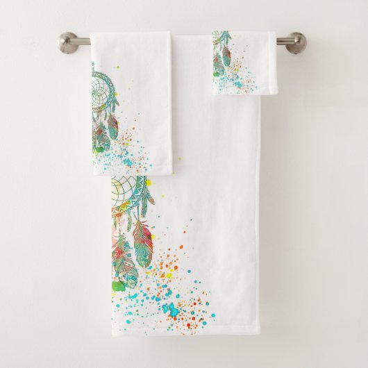 Drocatcher splatter bad handdoek (Insitu)