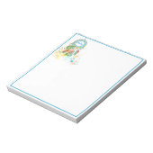 Drocatcher splatter gepersonaliseerd notitieblok (Linkerzijde)