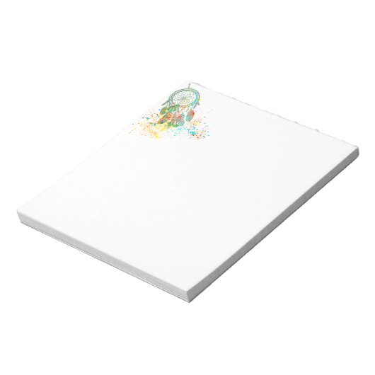 Drocatcher splatter notitieblok (Linkerzijde)