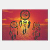 Drocatcher Sunset Inpakpapier Vel (Voorkant 3)