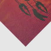 Drocatcher Sunset Tissuepapier (Detail)