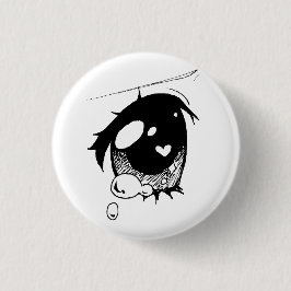 droevig animoog:( mini-toets ronde button 3,2 cm