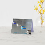 "Droevig heb ik niet geschreven: Ik ben onder Kaart (Gele Bloem)