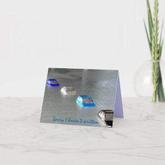 "Droevig heb ik niet geschreven: Ik ben onder Kaart