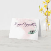 Droevig, houd ik niet van u kaart (Gele Bloem)