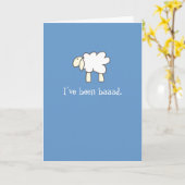 Droevig Lam Kaart (Gele Bloem)