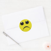 droevig ronde sticker (Envelop)