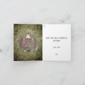 Droevig te laat gemiste verjaardag - ratten kaart (Binnen)