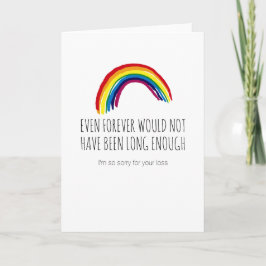 Droevig voor uw Verlies | de Sympathie van het Kaart