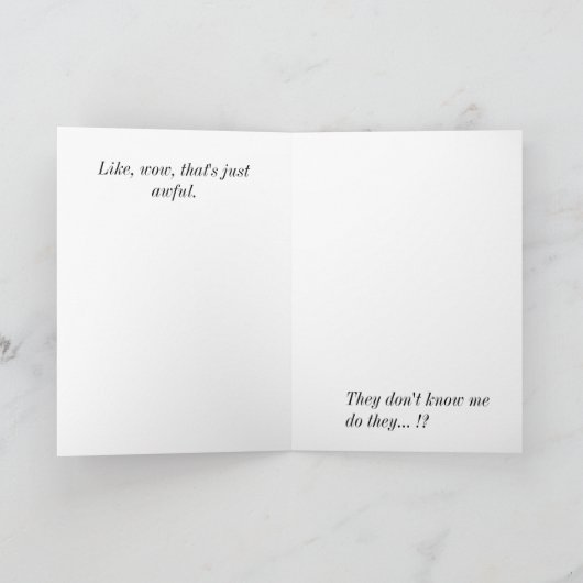 Droevig werd u ontvoerd door Vreemdelingen Kaart (Binnen)