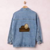 droevige aardappel op de bank denim jacket (Hangar)