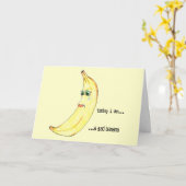 Droevige Banaan Kaart (Gele Bloem)