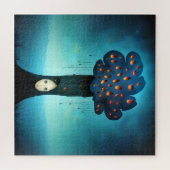 droevige boom legpuzzel (Horizontaal)