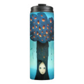 droevige boom thermosbeker (Voorkant)