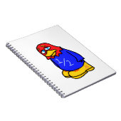 Droevige Jayhawk Notitieboek (Rechterzijde)