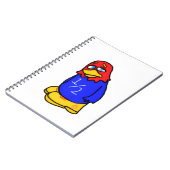Droevige Jayhawk Notitieboek (Linkerzijde)