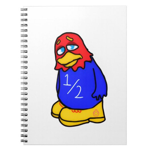Droevige Jayhawk Notitieboek (Voorkant)
