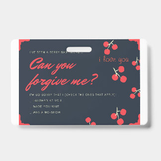 droevige kaart badge