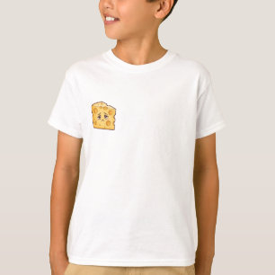 Droevige Kaaswig Cartoon Kinderen T-shirt