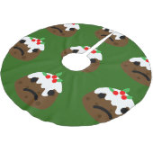 droevige kerstpudding kerstboom rok (Gekanteld)