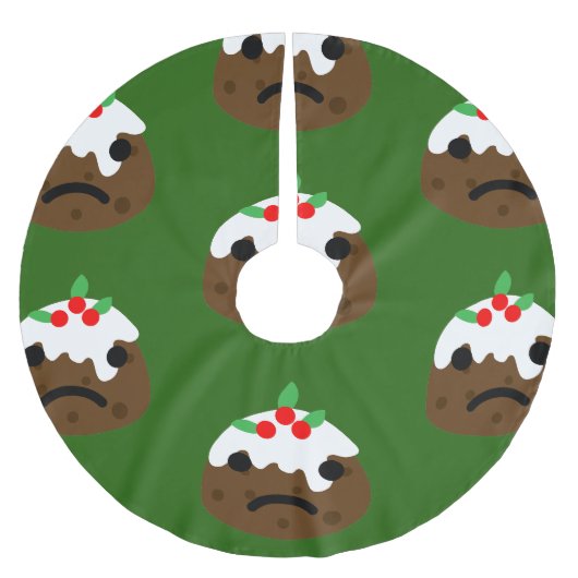 droevige kerstpudding kerstboom rok (Voorkant)