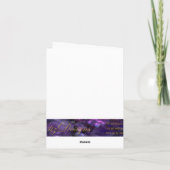 Droevige Puppy Card Kaart (Achterkant)