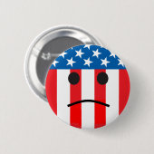 droevige vlag ronde button 5,7 cm (Voorkant /achterkant)
