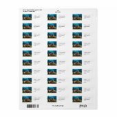 Droevige Zeemeermin Etiket (Full Sheet)