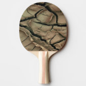 DROGE AARDE + uw idee Tafeltennisbatje (Achterkant)