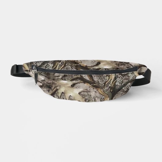 Droge Bladeren Camo voor Jagers Heuptasje (Voorkant)
