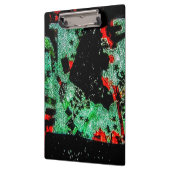 Droge bloem abstract klembord gerecycled plastic (Links)