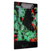 Droge bloem abstract klembord gerecycled plastic (Rechts)