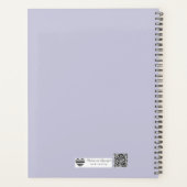 Droge Bloemblad Conservering | Delicate Botanische Planner (Achterkant)