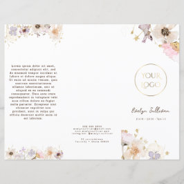 Droge bloemen brochure