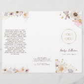 Droge bloemen brochure (Voorkant)
