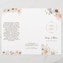 Droge bloemen brochure