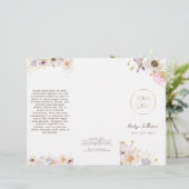 Droge bloemen brochure (Staand voorkant)