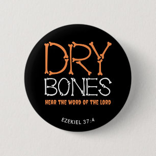 DROGE BOTTEN Christelijke Halloween Ronde Button 5,7 Cm