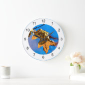 Droge eikenbladeren - Lente is niet ver weg Grote Klok (Huis)