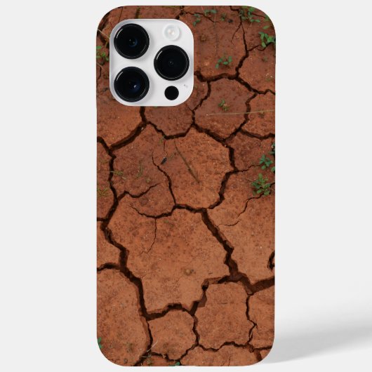Droge, gebarsten grond Case-Mate iPhone case (Achterkant)