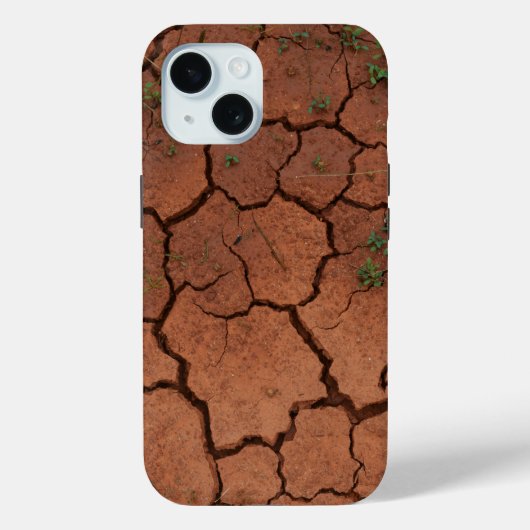 Droge, gebarsten grond Case-Mate iPhone case (Achterkant)