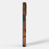 droge, gebarsten grond iPhone hoesje (Rechterkant)