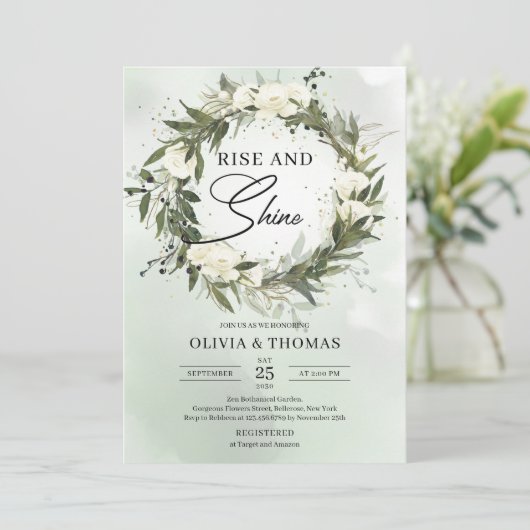 Droge groene olijf met grote opkomst en schijn kaart (Staand voorkant)