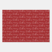 Droge heldere sneeuw 8 foto's raster collage groen inpakpapier vel (Voorkant 3)