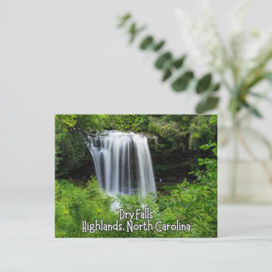 Droge Herfsten, Highland North Carolina Briefkaart (Staand voorkant)